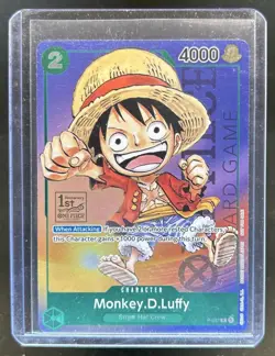 2023 One Piece 1st Anniversary Tournament Monkey D Luffy Promo #P-037 - Image 1