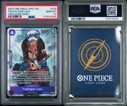 Namco 2024 One Piece Trafalgar Law Treasure Rare Foil PSA 10 - Image 3