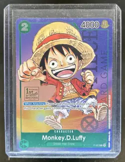 2023 One Piece 1st Anniversary Tournament Monkey D Luffy Promo #P-037 - Image 1
