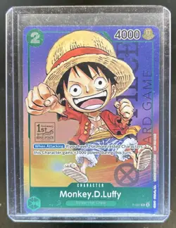 2023 One Piece 1st Anniversary Tournament Monkey D Luffy Promo #P-037 - Image 1