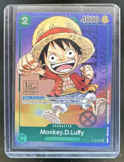 2023 One Piece 1st Anniversary Tournament Monkey D Luffy Promo #P-037 - Image 1