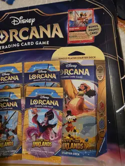 Disney Lorcana Trading Card GameDisney Lorcana Trading Card Game 2 Decks Sealed - Image 3