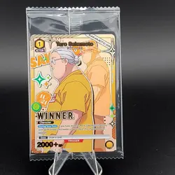 Union Arena Taro Sakamoto 1st Tournament Event Winner Promo Sealed English Card - Image 1