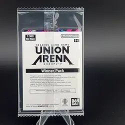 Union Arena Taro Sakamoto 1st Tournament Event Winner Promo Sealed English Card - Image 3