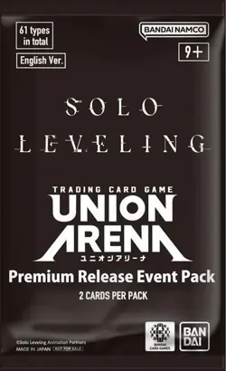 Union Arena TCG Solo Leveling Premium Release Event Pack SEALED - Image 1