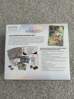 Pokemon Prismatic Evolutions Pokemon Center Elite Trainer Box ETB Sealed IN HAND - Image 2
