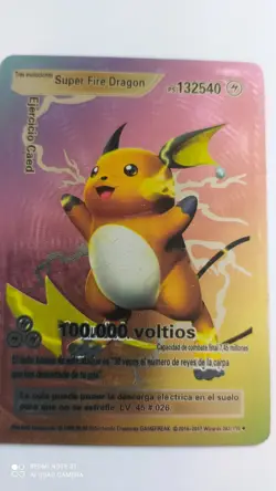 Carte Pokemon Super Fire Dragon Ps 132540 - Image 1