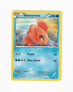 Alomomola 38/114 Black & White 2011 Regular Non Holo Pokemon Light Played LP - Image 1
