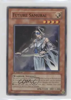 Future Samurai 1st Ed. YuGiOh Warriors' Strike Structure Deck #SDWS-EN014 2009 - Image 1