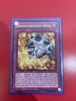 Yugioh Breakthrough Skill BP02-EN215 Mosaic Rare 1st Ed VLP - Image 1
