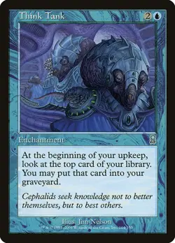 MTG Odyssey --- THINK TANK --- Uncommon! NM! Magic the Gathering! - Image 3