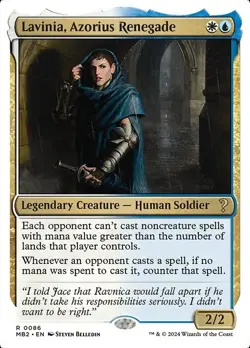 MTG - Lavinia, Azorius Renegade - White Border - MB2 - Magic the Gathering - Image 1