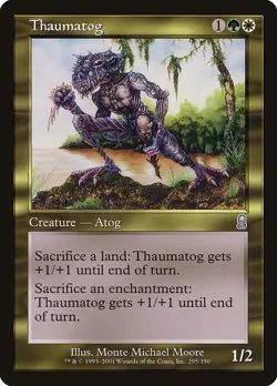 MTG Odyssey --- THAUMATOG --- Uncommon! NM! Magic the Gathering! - Image 3