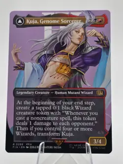 MTG Final Fantasy Kuja, Genome Sorcerer (Borderless) #0399 Regular (NM) - Image 1