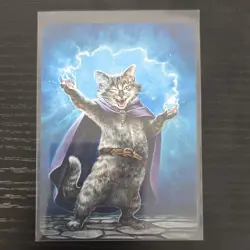 Apurrentice Wizard (Foil) Sorcery TCG Spellcaster Promo Card by Severine Pineaux - Image 2