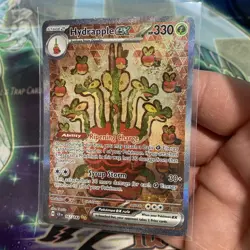 Pokemon Hydrapple EX TCG 156/142 Stellar Crown SIR NM Card - Image 2