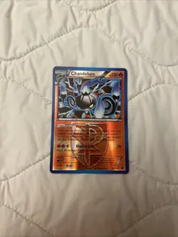 Team Plasma's Chandelure 16/116 Plasma Freeze Reverse Holo Pokemon Card - Image 1