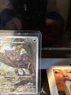 Pokemon TCG SV White Flare Liepard Illustration Card 137/086 NM/M Condition - Image 2