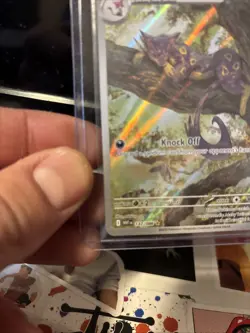 Pokemon TCG SV White Flare Liepard Illustration Card 137/086 NM/M Condition - Image 4