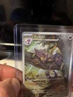 Pokemon TCG SV White Flare Liepard Illustration Card 137/086 NM/M Condition - Image 5