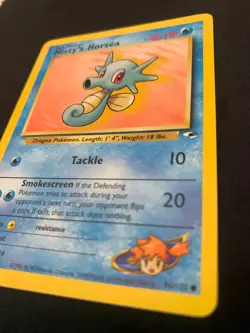 MISTY'S HORSEA - 086/132 - GYM HEROES - POKEMON CARD - LP - Image 3