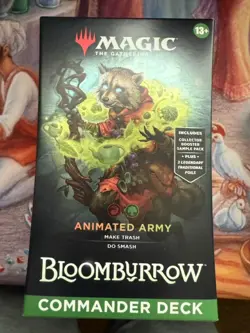 MTG Animated Army - Bloomburrow BLC Commander Deck BRAND NEW SEALED - Image 1