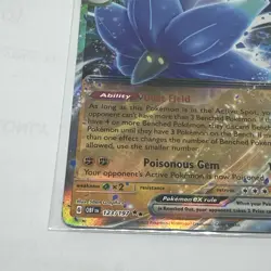 Glimmora EX Holo Card 123/197 Pokemon TCG Obsidian Flames Double Rare - Image 3