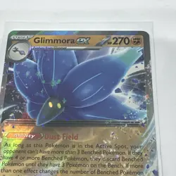 Glimmora EX Holo Card 123/197 Pokemon TCG Obsidian Flames Double Rare - Image 5