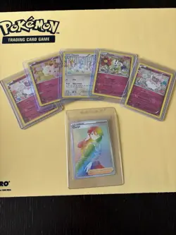 Pokemon TCG RC32 Holo Card Lot 6 Cards Diancie Swirlix Altaria Floette Cheryl - Image 1