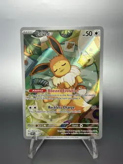 Pokemon Scarlet & Violet Eevee Promo Rare Holo Card SVP 173 - Image 1