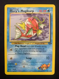 MISTY'S MAGIKARP - 88/132 - GYM CHALLENGE - POKEMON CARD - LP - Image 1