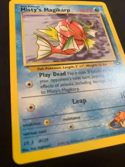 MISTY'S MAGIKARP - 88/132 - GYM CHALLENGE - POKEMON CARD - LP - Image 2