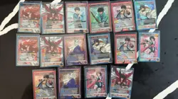 Union Arena UE11BT Rurouni Kenshin 16 Card Lot Exact Cards Shown Anime TCG - Image 1