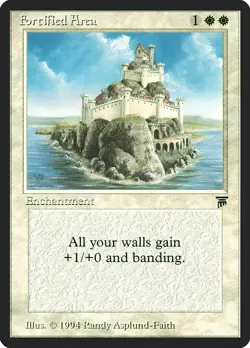 Fortified Area Legends PLD White Uncommon MAGIC THE GATHERING CARD ABUGames - Image 1