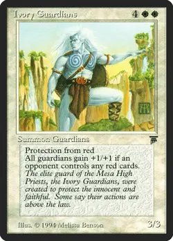 Ivory Guardians Legends NM White Uncommon MAGIC THE GATHERING CARD ABUGames - Image 1