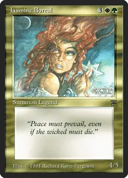 Jasmine Boreal Legends NM Uncommon MAGIC THE GATHERING MTG CARD ABUGames - Image 1