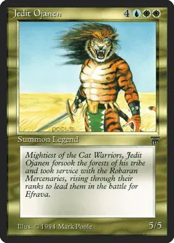 Jedit Ojanen Legends NM Uncommon MAGIC THE GATHERING MTG CARD ABUGames - Image 1