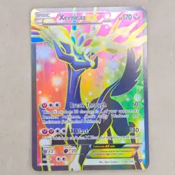 Pokemon Xerneas-Ex Holo Full Art Ultra Rare Card XY 146/146 LP Lightly Played - Image 1