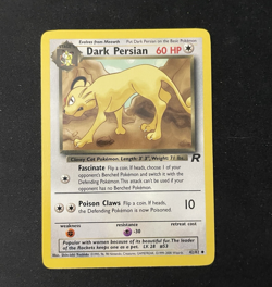 Dark Persian Team Rocket - Near Mint - Vintage WOTC Pokemon Card - Image 2