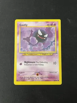 Gastly Neo Destiny - Light Play - Vintage WOTC Pokemon Card - Image 2