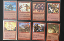 Vintage MTG Lot: RED Lot 12 Cards - Played - Magic The Gathering - Image 3