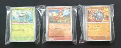 Pokemon TCG Scarlet & Violet 151 Complete Reverse Holo Set 153 Cards - Image 1