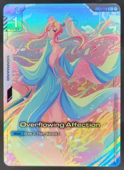 Gundam TCG Card Game OVERFLOWING AFFECTION GD01-118 U+ Holo Foil DD5 - Image 1