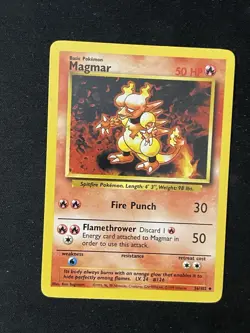 Magmar Base Set - NM/LP - Vintage WOTC Pokemon Card - Image 3