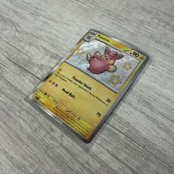 Pawmo 143/091 Paldean Fates (PAF) NM Shiny Rare Pokemon Card - Image 2