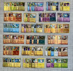 Pokemon TCG Family Lot - 124 Card Reseller Bulk Lot - Huge Profit - Variety - Image 1
