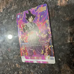 Goku Black FB02-039 Alt Art CHAMPIONSHIP GOLD Foil Dragon Ball Super Card | LP - Image 2
