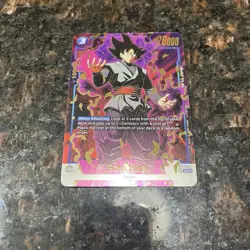 Goku Black FB02-039 Alt Art CHAMPIONSHIP GOLD Foil Dragon Ball Super Card | LP - Image 4
