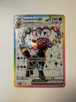 Pokemon TCG Umbreon ex SVP176 Sv: Scarlet & Violet Promo Cards Holo - Image 1