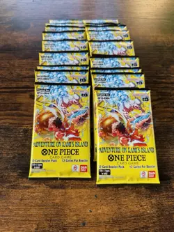 Bandai One Piece Card Game Adventure on Kami's Island 24 Booster + Special DON!! - Image 1